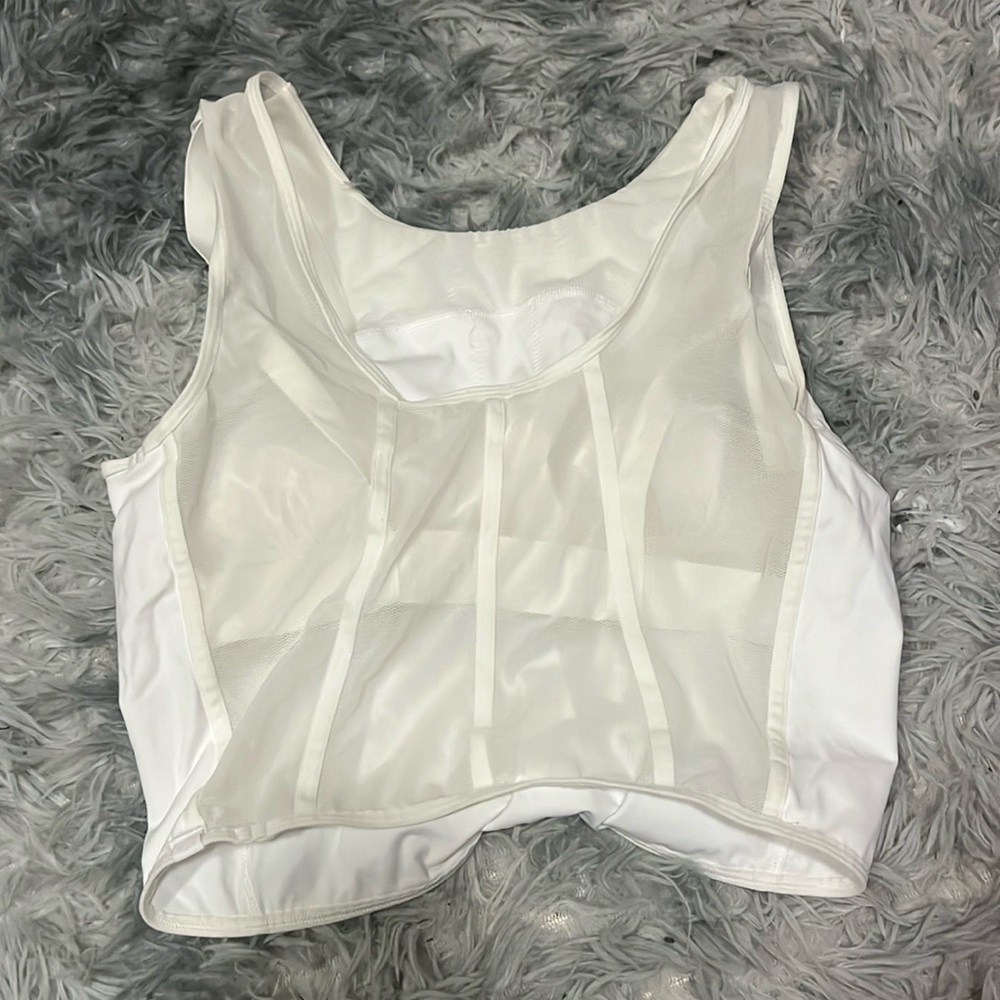 mesh back lululemon bra top